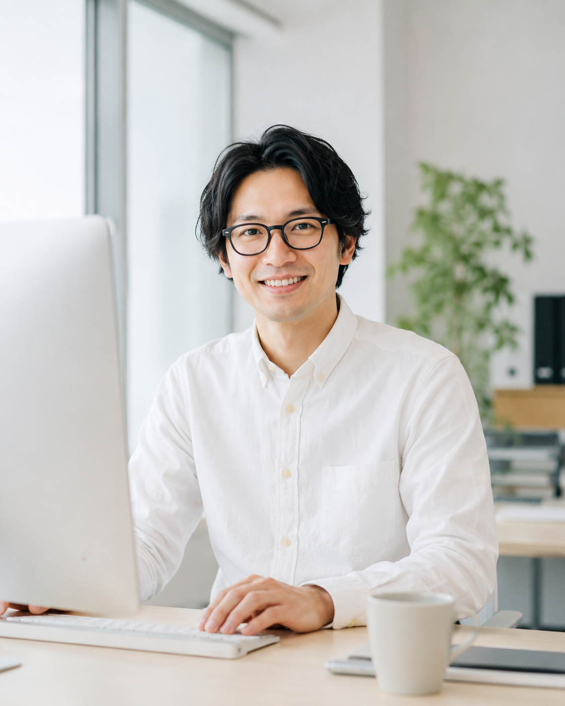 コラボレーションする社員